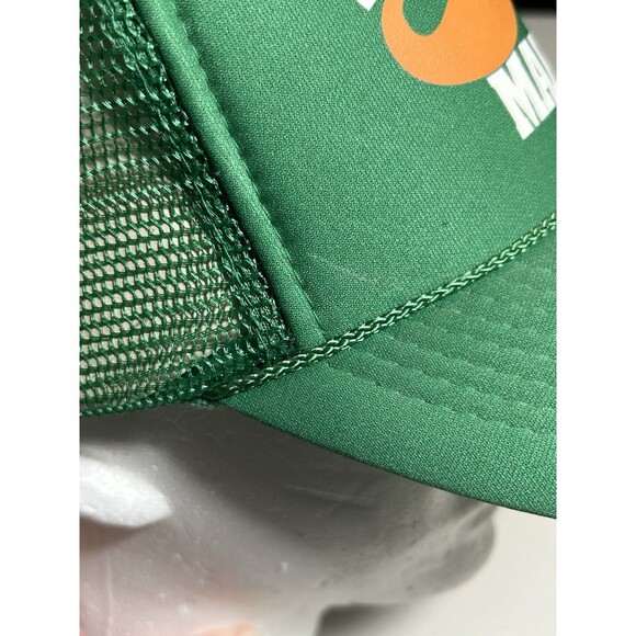 NEW Green Mustache March Mesh Trucker SnapBack Otto Baseball Cap St. Patrick Day - Picture 8 of 8